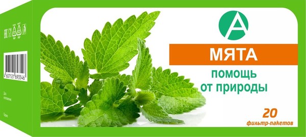 МЯТЫ ЛИСТЬЯ РАСТИТЕЛЬНОЕ СЫРЬЕ  1,5 Г №20