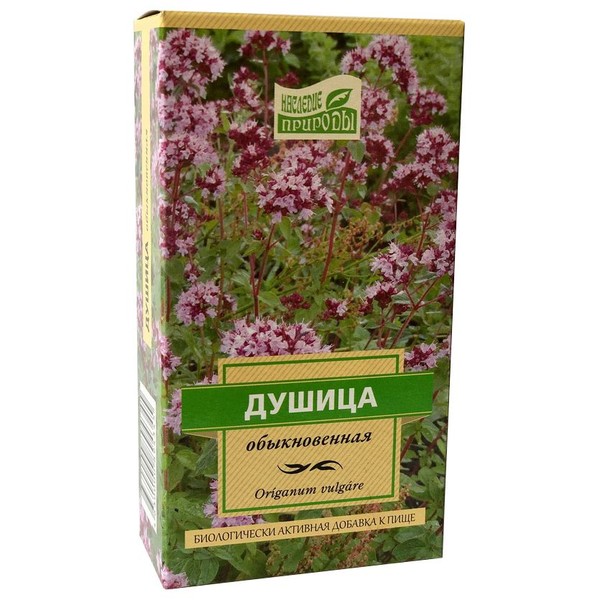 НАСЛЕДИЕ ПРИРОДЫ ДУШИЦА ОБЫКНОВЕННАЯ РАСТИТЕЛЬНОЕ СЫРЬЕ  50 Г №1