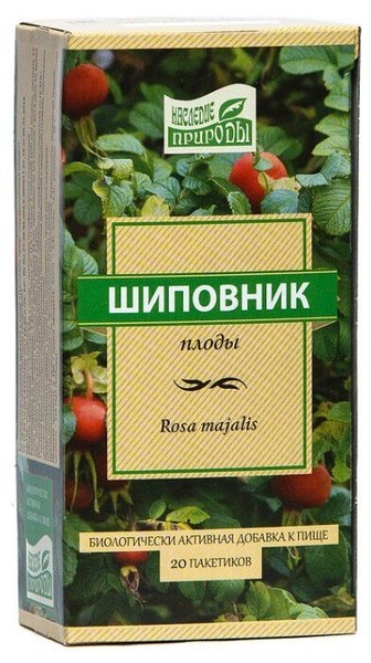 НАСЛЕДИЕ ПРИРОДЫ ШИПОВНИКА ПЛОДЫ РАСТИТЕЛЬНОЕ СЫРЬЕ  1,5 Г №20