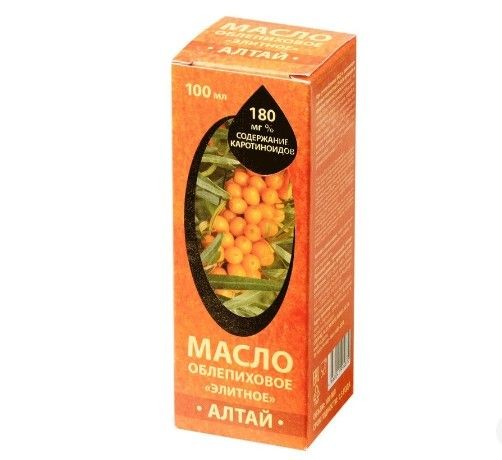 GREEN SIDE ОБЛЕПИХОВОЕ АЛТАЙ ЭЛИТНОЕ 180 МГ% МАСЛО ДЛЯ ПРИЕМА ВНУТРЬ  100 МЛ №1