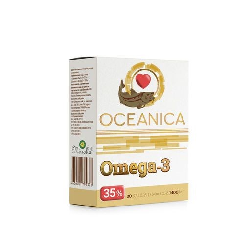 ОКЕАНИКА ОМЕГА 3 - 35% КАПСУЛЫ  1,4 Г №30