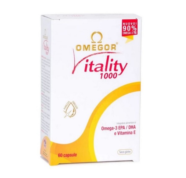 OMEGOR VITALITY/ОМЕГОР ВИТАЛИТИ 1000 КАПСУЛЫ  1400 МГ №60