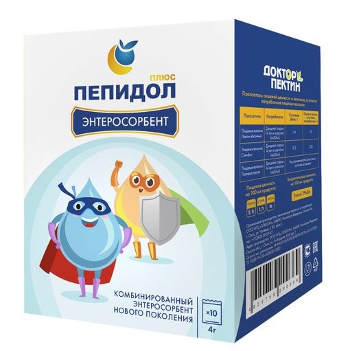 ПЕПИДОЛ ПЛЮС ПОРОШОК  4 Г №10