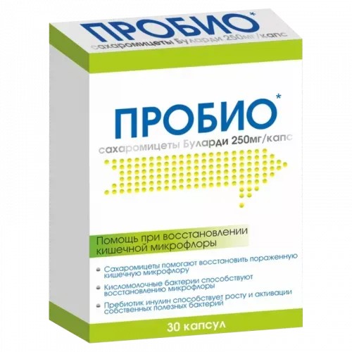ПРОБИО КОМПЛЕКС+БУЛАРДИ КАПСУЛЫ 250 МГ 400 МГ №30