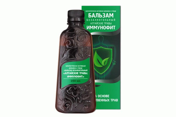 БАЛЬЗАМ АЛТАЙСКИЕ ТРАВЫ ИММУНОФИТ БАЛЬЗАМ 250 МЛ №1