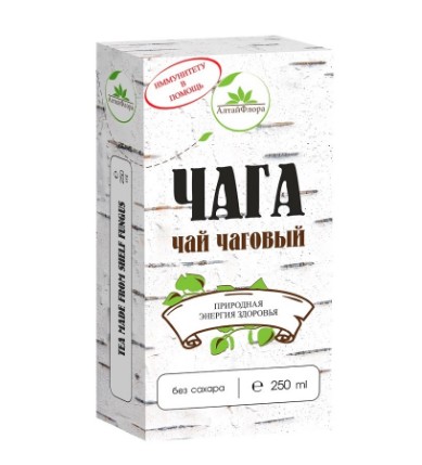 АЛТАЙФЛОРА ЧАГОВЫЙ ЧАЙ КОНЦЕНТРИРОВАННЫЙ ЧАЙ  250 МЛ №1