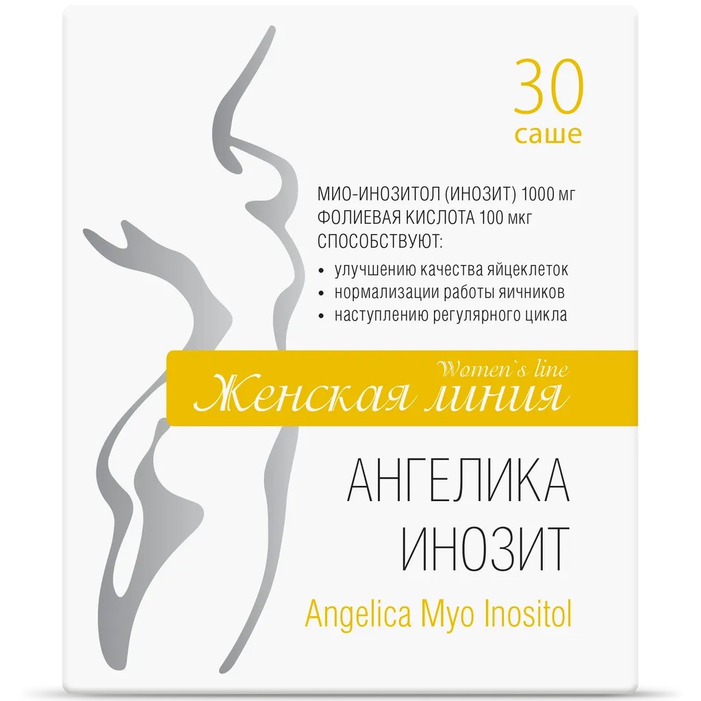 АНГЕЛИКА WOMENS LINE ИНОЗИТ ПОРОШОК ДЛЯ ПРИГОТОВЛЕНИЯ НАПИТКА  2 Г №30