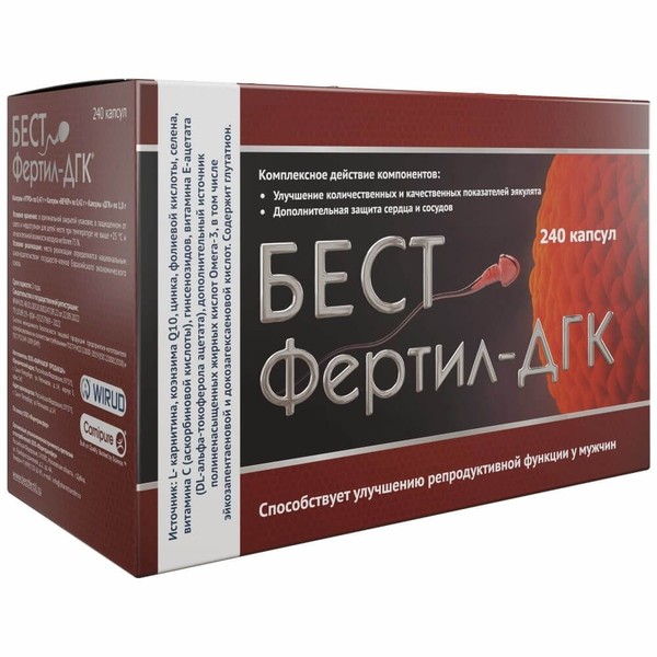 БЕСТФЕРТИЛ-ДГК КАПСУЛЫ    №240