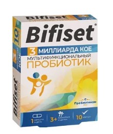 БИФИСЕТ (BIFISET) КАПСУЛЫ  500 МГ №10