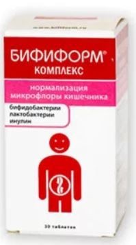 БИФИФОРМ КОМПЛЕКС ТАБЛЕТКИ  830 МГ №30