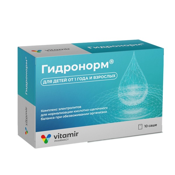 ВИТАМИР ГИДРОНОРМ ПОРОШОК ДЛЯ ПРИГОТОВЛЕНИЯ НАПИТКА  4,157 Г №10