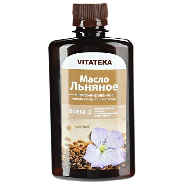 VITATEKA/ВИТАТЕКА ЛЬНЯНОЕ МАСЛО ДЛЯ ПРИЕМА ВНУТРЬ  250 МЛ №1