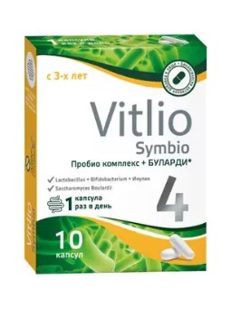 VITLIO/ВИТЛИО ПРОБИО КОМПЛЕКС+БУЛАРДИ КАПСУЛЫ    №10