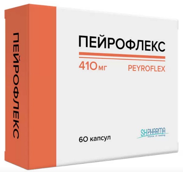 SH PHARMA ПЕЙРОФЛЕКС КАПСУЛЫ 410 МГ №60