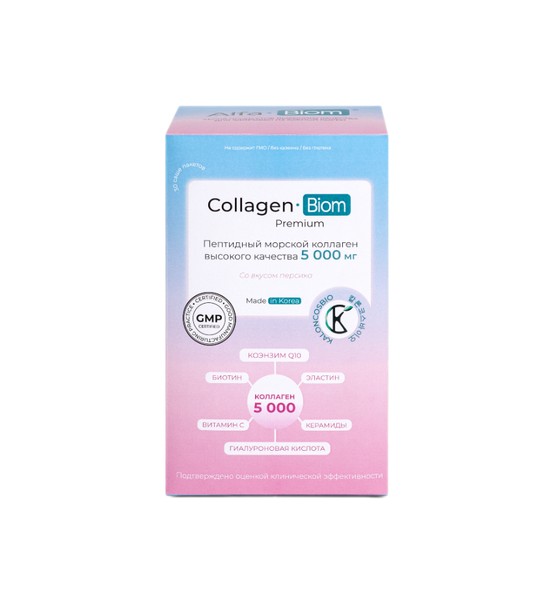КОЛЛАГЕН-БИОМ/COLLAGEN-BIOM PREMIUM ПОРОШОК  6 Г №30