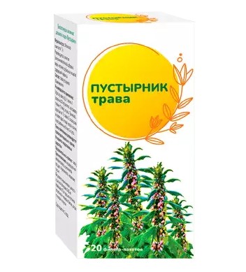 ПУСТЫРНИК ТРАВА ИЗМЕЛЬЧЕННАЯ  1,5 Г №20