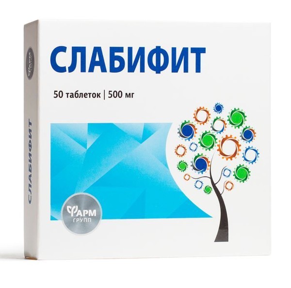 СЛАБИФИТ ТАБЛЕТКИ  500 МГ №50