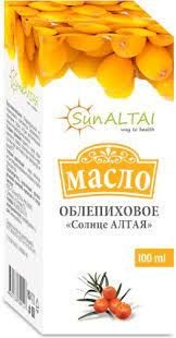 СОЛНЦЕ АЛТАЯ ОБЛЕПИХОВОЕ МАСЛО ДЛЯ ПРИЕМА ВНУТРЬ  100 МЛ №1