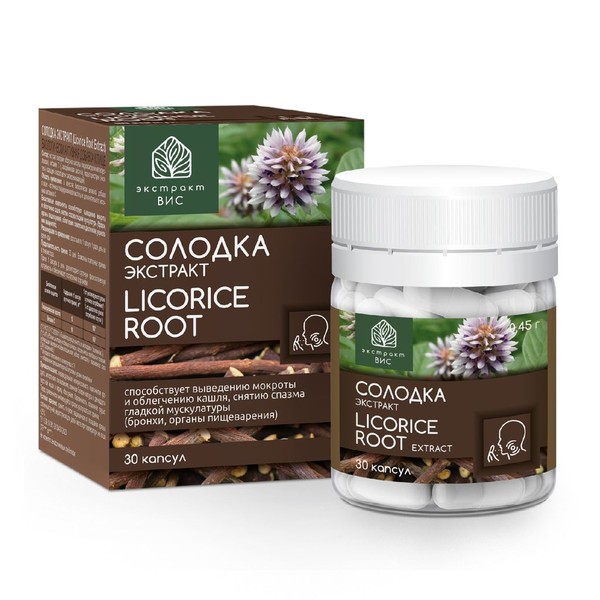 ЭКСТРАКТ ВИС СОЛОДКА ЭКСТРАКТ КАПСУЛЫ 0,45 Г №30