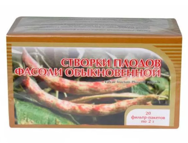 ФАСОЛИ СТВОРКИ РАСТИТЕЛЬНОЕ СЫРЬЕ  2 Г №20
