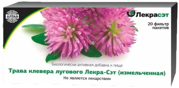 КЛЕВЕР ЛУГОВОЙ РАСТИТЕЛЬНОЕ СЫРЬЕ  1,5 Г №20