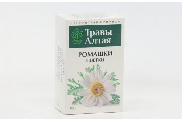 АЛТАЙ ТРАВЫ АЛТАЯ РОМАШКИ ЦВЕТКИ ФИТОЧАЙ  50 Г №1