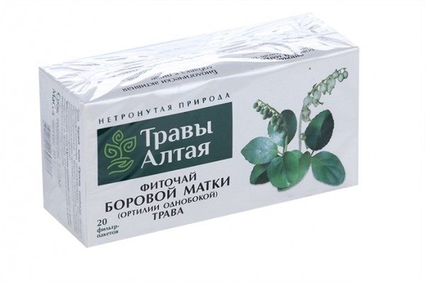 АЛТАЙ ТРАВЫ АЛТАЯ БОРОВОЙ МАТКИ (ОРТИЛИИ ОДНОБОКОЙ) ТРАВА ФИТОЧАЙ  1,5 Г №20