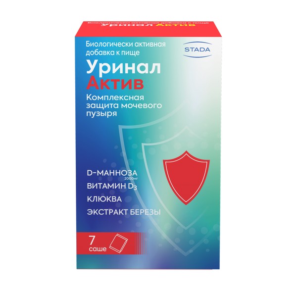 УРИНАЛ АКТИВ ПОРОШОК ДЛЯ ПРИГОТОВЛЕНИЯ НАПИТКА  4,5 Г №7