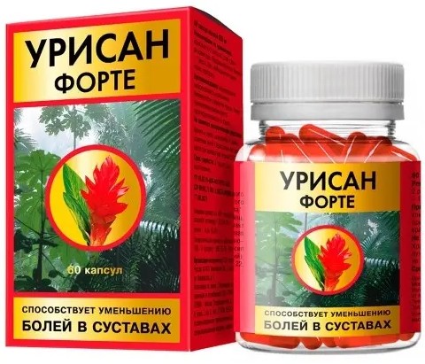 УРИСАН ФОРТЕ КАПСУЛЫ  0,65 Г №60