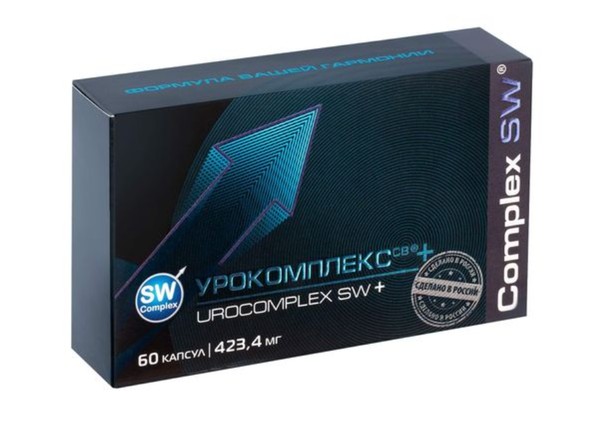 УРОКОМПЛЕКС СВ КАПСУЛЫ 400 МГ   №60