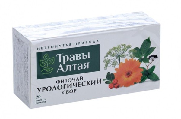 ТРАВЫ АЛТАЯ УРОЛОГИЧЕСКИЙ СБОР СБОР РАСТИТЕЛЬНЫЙ 1,5 Г №20