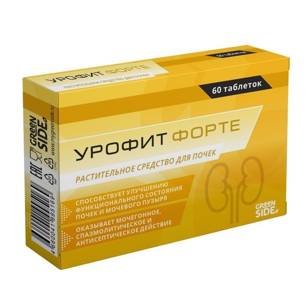 УРОФИТ ФОРТЕ ТАБЛЕТКИ  300 МГ №60