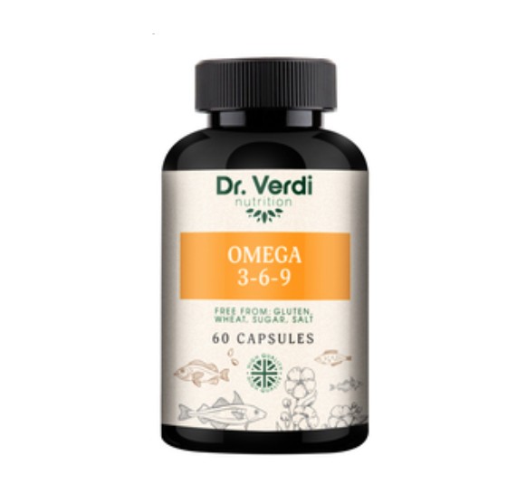DR.VERDI/ДОКТОР ВЕРДИ ОМЕГА 3-6-9 (OMEGA 3-6-9) КАПСУЛЫ  1600 МГ №60