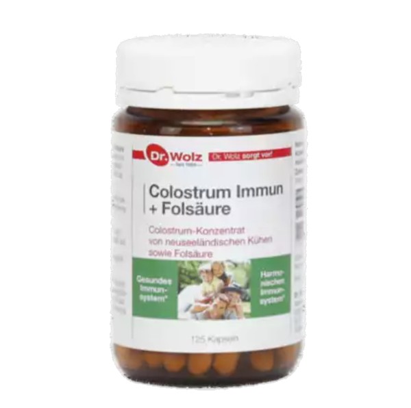 DR.WOLZ КОЛОСТРУМ ИММУН (COLOSTRUM IMMUN+FOLSAURE) КАПСУЛЫ  264 МГ №125