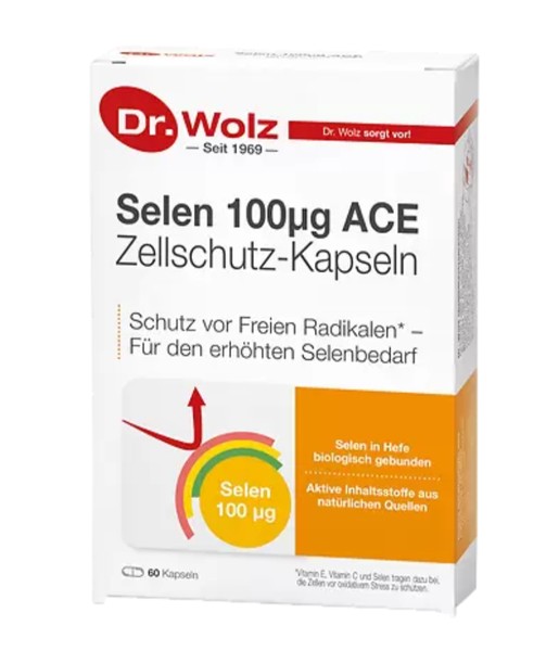 DR.WOLZ СЕЛЕН 100 (SELEN ACE 100) КАПСУЛЫ  830 МГ №60