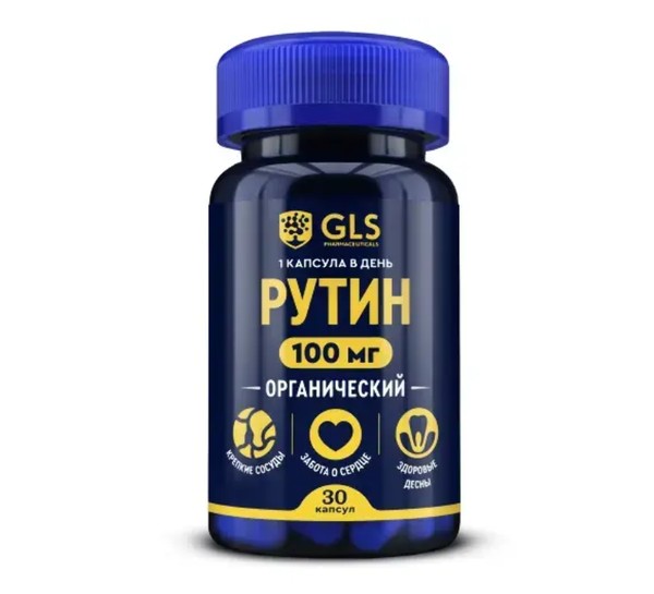 GLS РУТИН КАПСУЛЫ 100 МГ 400 МГ №30