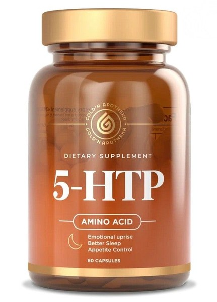GOLDN APOTHEKA 5-HTP COMPLEX/5 НТР КОМПЛЕКС КАПСУЛЫ  600 МГ №60