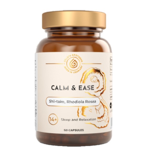 GOLDN APOTHEKA CALM & EASE КАПСУЛЫ  0,4 Г №60