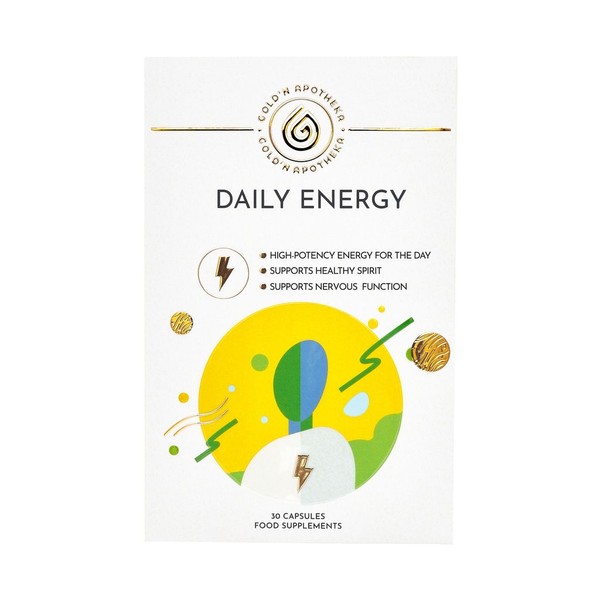 GOLDN APOTHEKA DAILY ENERGY КАПСУЛЫ 600 МГ №30