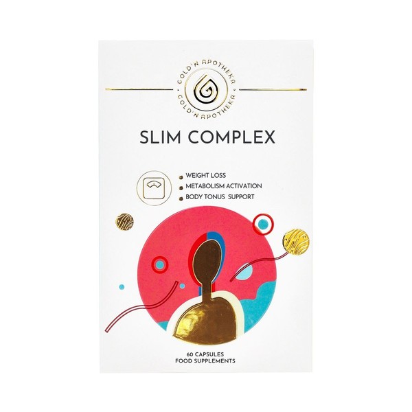 GOLDN APOTHEKA SLIM COMPLEX ТЕРМОГЕННЫЙ КОМПЛЕКС КАПСУЛЫ  600 МГ №60
