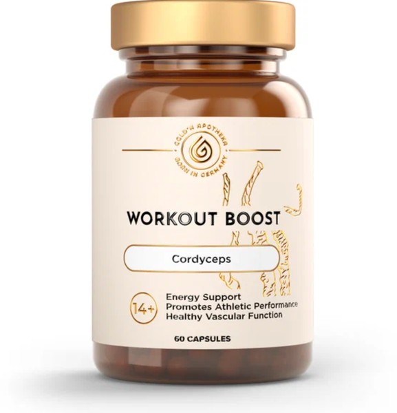 GOLDN APOTHEKA WORKOUT BOOST КАПСУЛЫ  0,42 Г №60