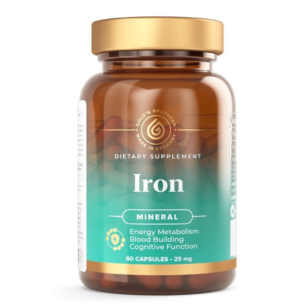 GOLDN APOTHEKA IRON/ЖЕЛЕЗО КАПСУЛЫ  394 МГ №60