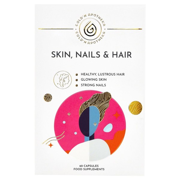 GOLDN APOTHEKA SKIN, NAILS & HAIR/КАЛЬЦИЙ КОРАЛЛ КАПСУЛЫ  600 МГ №60