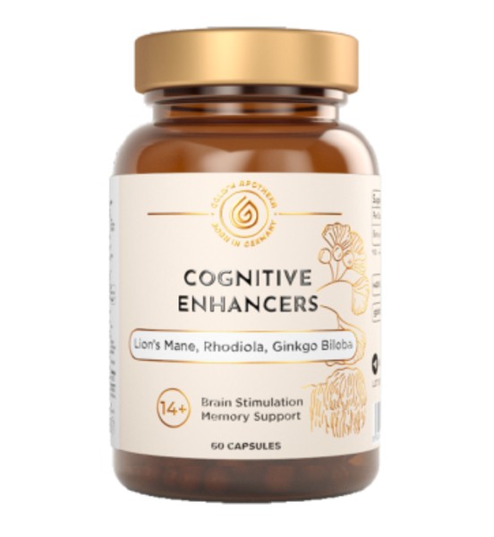 GOLDN APOTHEKA COGNITIVE ENHANCERS КАПСУЛЫ  0,4 Г №60