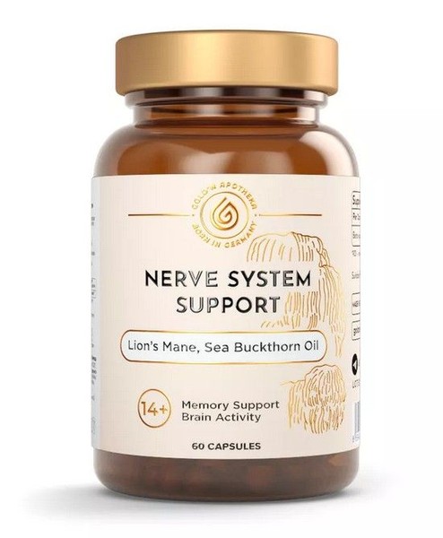 GOLDN APOTHEKA NERVE SYSTEM SUPPORT КАПСУЛЫ  0,3 Г №60