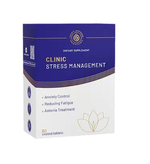 GOLDN APOTHEKA STRESS MANAGEMENT/СТРЕСС МЕНЕДЖМЕНТ ТАБЛЕТКИ 960 МГ №60