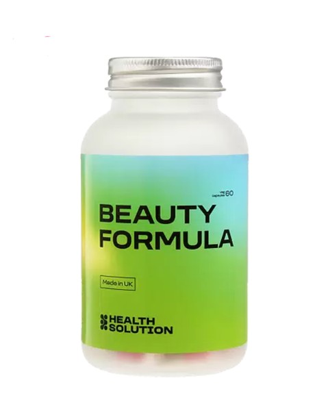 HEALTH SOLUTION BEAUTY FORMULA (ВИТАМИННЫЙ КОМПЛЕКС ДЛЯ КОЖИ, ВОЛОС И НОГТЕЙ) КАПСУЛЫ  600 МГ №60