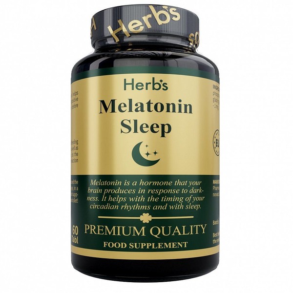 HERBS МЕЛАТОНИН КАПСУЛЫ 1 МГ 0,48 Г №60