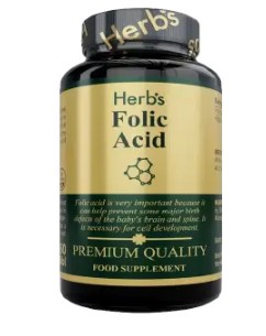 HERBS ФОЛИЕВАЯ КИСЛОТА ТАБЛЕТКИ 400 МКГ   №60