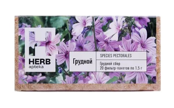 HERB APTEKA ГРУДНОЙ СБОР ФИТОЧАЙ  1,5 Г №20